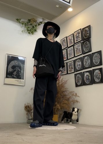 my beautiful landlet / STRETCH PONTE DE ROMA RINGER S/S TEE / Black - LAD  MUSICIAN・A.F ARTEFACT・my beautiful landlet・VOAAOV・VICTIM・GARNI等の通販 |  鳥取県米子市のセレクトショップ、サイコボックス＜＜Psychobox＞＞