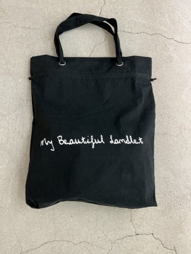 my beautiful landlet / COTTON NYLON BIO PEACH TOTE BAG / Black - LAD  MUSICIAN・A.F ARTEFACT・my beautiful landlet・VOAAOV・VICTIM・GARNI等の通販 |  鳥取県米子市のセレクトショップ、サイコボックス＜＜Psychobox＞＞