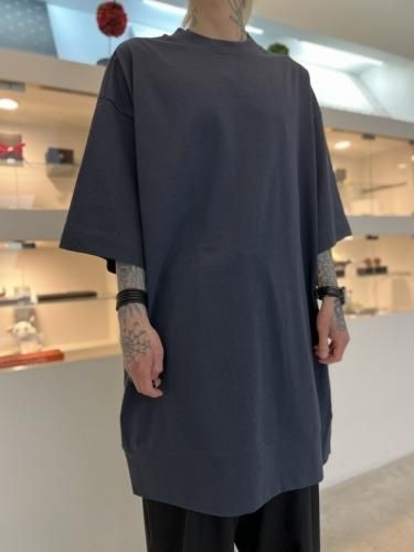 VOAAOV / CHAMPION PLAIN JERSEY LONG T-sht / Charcoal - LAD