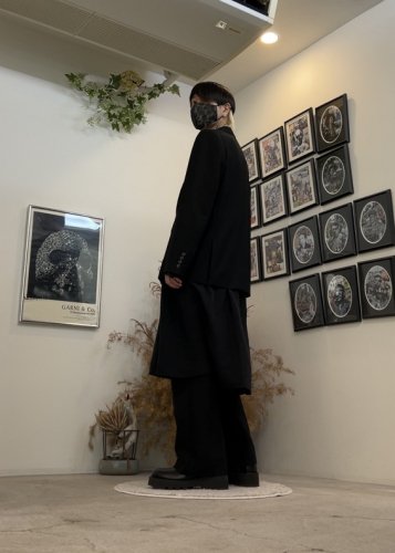 LAD MUSICIAN / WOOL GABARDINE STANDARD 1B JACKET / NANO BLACK - LAD  MUSICIAN・A.F ARTEFACT・my beautiful landlet・VOAAOV・VICTIM・GARNI等の通販 | ...