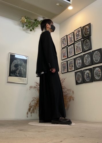 LAD MUSICIAN / WOOL GABARDINE STANDARD 1B JACKET / NANO BLACK - LAD MUSICIAN・A.F  ARTEFACT・my beautiful landlet・VOAAOV・VICTIM・GARNI等の通販 |  鳥取県米子市のセレクトショップ、サイコボックス＜＜Psychobox＞＞