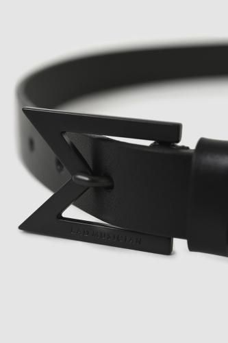 【LAD MUSICIAN】BELT LAD MUSICIAN / M BELT 22mm / BLACK×BLACK - LAD MUSICIAN・A.F