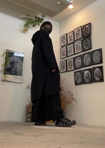 grounds / JEWELRY LOAFER / ENAMEL BLACK×BLACK - LAD MUSICIAN