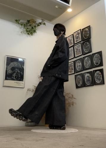 grounds / JEWELRY LOAFER / ENAMEL BLACK×BLACK - LAD MUSICIAN