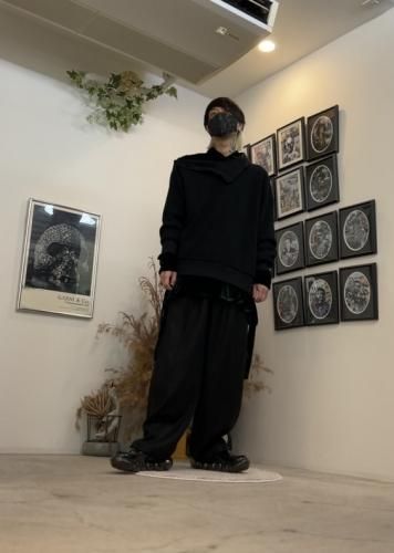 grounds / JEWELRY LOAFER / ENAMEL BLACK×BLACK - LAD MUSICIAN