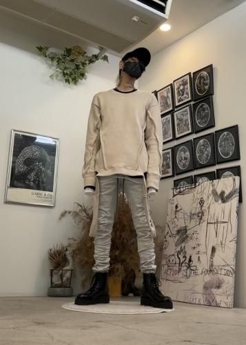 パンツ A.F ARTEFACT Dust Dyed Anatomical pants A.F ARTEFACT Dust Dyed Anatomical pants