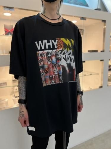 avis×Ryuji Kamiyama / WHY×RATFACE WIDE DRY-TEE / BLACK - LAD