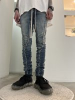 A.F ARTEFACT / Denimd Anatomical Fitted Long Pants / Blue