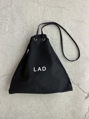 LAD MUSICIAN / DRAWSTRING BAG LARGE / BLACK - LAD MUSICIAN・A.F