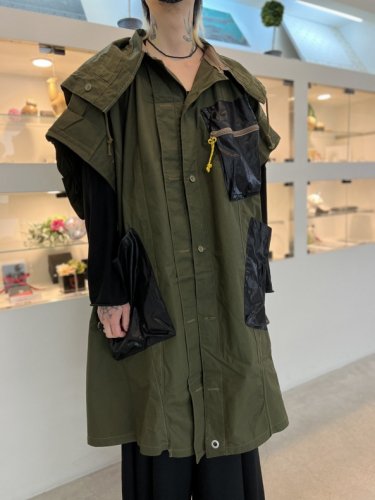 Varde77 -MAKEOVER- / u.s army tent outdoor parka / ONE COLOR - LAD