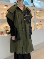 Varde77 -MAKEOVER- / u.s army tent outdoor parka / ONE COLOR