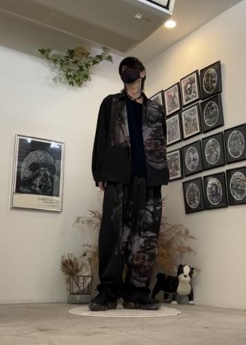 LAD MUSICIAN 21aw 花柄シャツ・スラックス