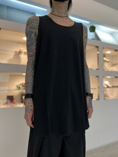 LAD MUSICIAN / 40/1 RIB BIG TANK TOP / BLACK - LAD MUSICIAN・A.F