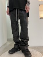 【予約商品】A.F ARTEFACT / Leather Flare Long Pants / 9月上旬〜10月上旬 発売予定 / 22年 ●/● 〆切