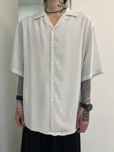 LAD MUSICIAN / DECHINE BIG SHORT SLEEVE OPEN COLAR SHIRT / SPACE 