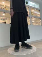 LAD MUSICIAN / 40/1 T-CLOTH ASYMMETRY PANTS / BLACK