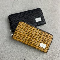GARNI / Weave Zip Long Wallet