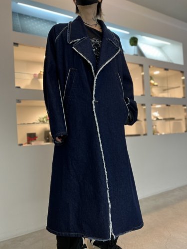 My Beautiful Landlet / DENIM LONG COAT | gulatilaw.com