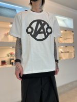 ANREALAGE / Planet logo graphic T-shirts / White