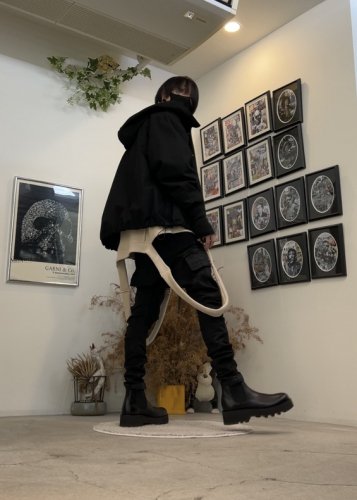 glamb / Big Hood JKT / Black - LAD MUSICIAN・A.F ARTEFACT・my