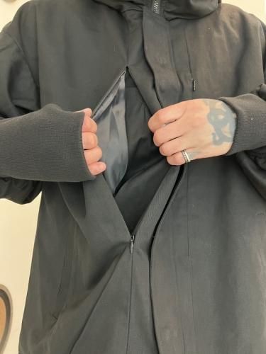 glamb / Big Hood JKT / Black - LAD MUSICIAN・A.F ARTEFACT