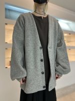 <img class='new_mark_img1' src='https://img.shop-pro.jp/img/new/icons35.gif' style='border:none;display:inline;margin:0px;padding:0px;width:auto;' />my beautiful landlet / RECYCLED WOOL PILE BIG CARDIGAN / GRAY