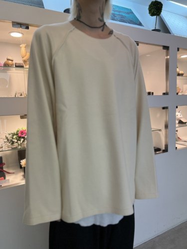my beautiful landlet / WCV WASHABLE JERSEY RINGER TOPS / OFF WHITE ...