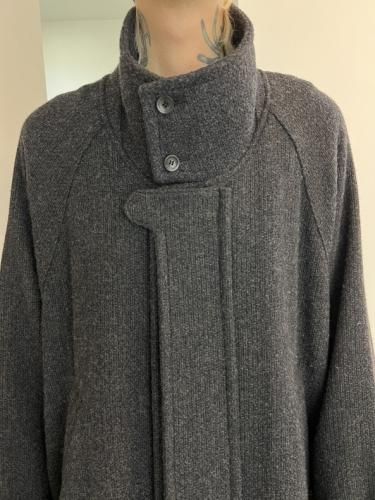 ジャケット・アウター Voaaov BISHU WOOL Stand Collar Long Coat VOAAOV（ヴォアーブ）の「【VOAAOV】BISHU RECYCLE RIDGE WOOL