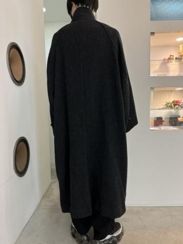 送料無料◆2025新品  Stand WOOL RIDGE RECYCLE BISHU / VOAAOV Collar Coat Long ジャケット・アウター