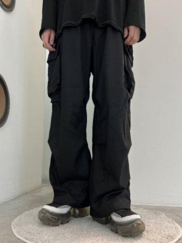 VICTIM / CARGO EASY PANTS / BLACK - LAD MUSICIAN・A.F ARTEFACT・my beautiful  landlet・VOAAOV・VICTIM・GARNI等の通販 | 鳥取県米子市のセレクトショップ、サイコボックス＜＜Psychobox＞＞