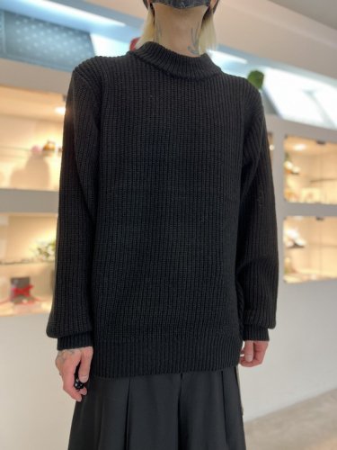 VICTIM / MOCK NECK KNIT / BLACK - LAD MUSICIAN・A.F ARTEFACT