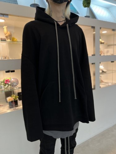 A.F ARTEFACT / Dolman Hoodie Knit Pullover / Black - LAD MUSICIAN ...