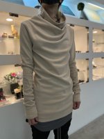 A.F ARTEFACT / High Neck Pullover / Ivory