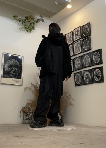 LAD MUSICIAN / BOA HOODED BLOUSON / BLACK - LAD MUSICIAN・A.F