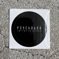 Psychobox / INFINITE SPACE Psychobox Logo Sticker / Black