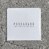 Psychobox / INFINITE SPACE Psychobox Logo Sticker / White