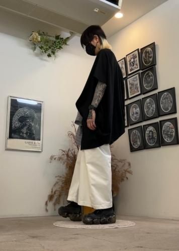 ANREALAGE / BALL T-SHIRT / Black - LAD MUSICIAN・A.F ANREALAGE / BALL T-SHIRT / Black - LAD MUSICIAN・A.F