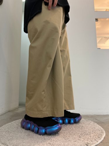 大阪買い anrealage 19aw 200% zoom pants ベージュ - パンツ