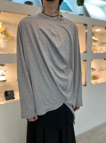 ANREALAGE / BALL VISCOSE JERSEY TOP / Gray - LAD MUSICIAN