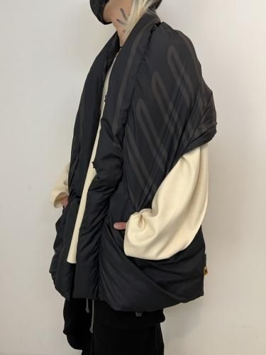 OLD MOUNTAIN×F/CE.×Psychobox / Hooded Down Stole / Ink 