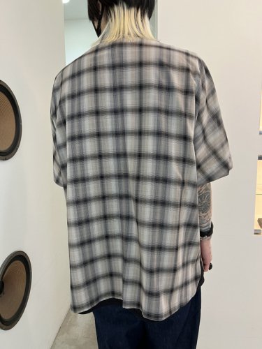 CHECK DOLMAN S/S BIG SHIRTとvictimショーツ - シャツ