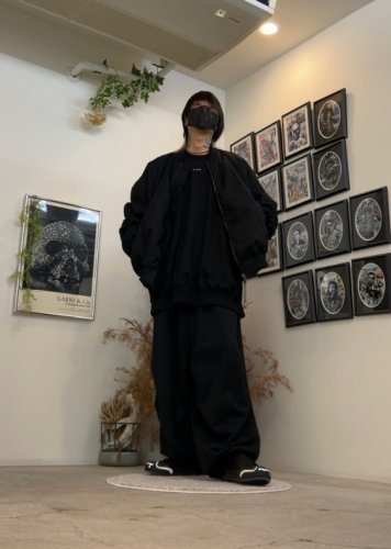 LAD MUSICIAN / SUVIN LOOP BACK OVER PANTS / BLACK - LAD MUSICIAN・A.F  ARTEFACT・my beautiful landlet・VOAAOV・VICTIM・GARNI等の通販 |  鳥取県米子市のセレクトショップ、サイコボックス＜＜Psychobox＞＞