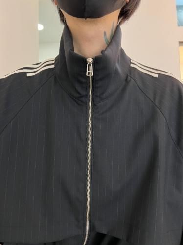 TROPICAL CLOTH SIDE LINE ZIP BLOUSON