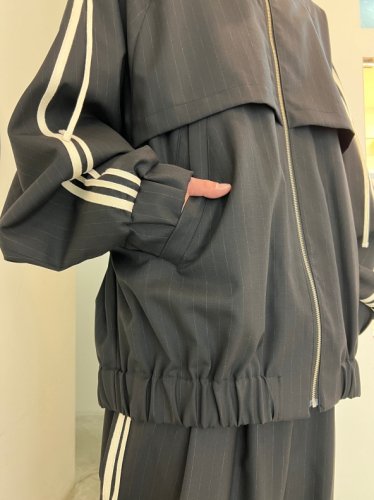 my beautiful landlet / TROPICAL CLOTH SIDE LINE ZIP BLOUSON / BLACK - LAD  MUSICIAN・A.F ARTEFACT・my beautiful landlet・VOAAOV・VICTIM・GARNI等の通販 |  鳥取県米子市のセレクトショップ、サイコボックス＜＜Psychobox＞＞