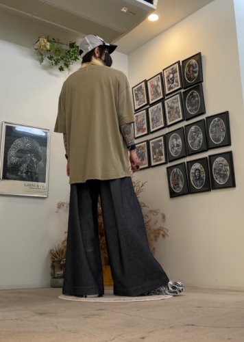 VOAAOV / LOOSE DENIM Tuck Wide Pants / INDIGO - LAD MUSICIAN・A.F