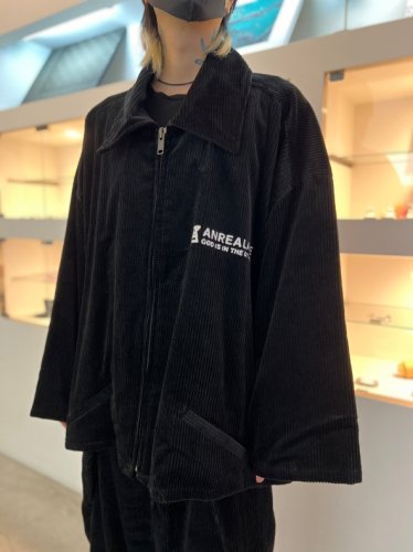 ANREALAGE / ZOOM CORDUROY COACH JACKET / Black - LAD MUSICIAN・A.F