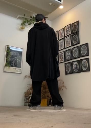 トップス LAD MUSICIAN DECHINE DOLMAN SLEEVE SHIRT LAD MUSICIAN / DECHINE DOLMAN SLEEVE SHIRT / BLACK - LAD