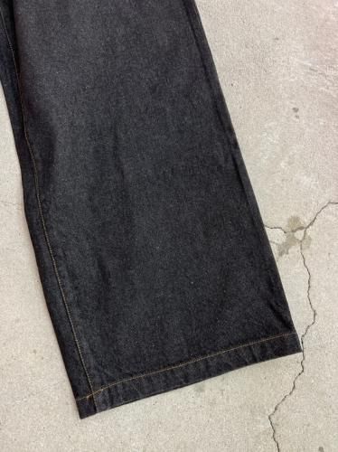 VICTIM / WIDE DENIM PANTS / BLACK - LAD MUSICIAN・A.F