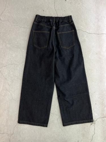 VICTIM / WIDE DENIM PANTS / BLACK - LAD MUSICIAN・A.F