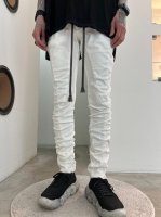 A.F ARTEFACT / Anatomical Fitted Long Pants / White